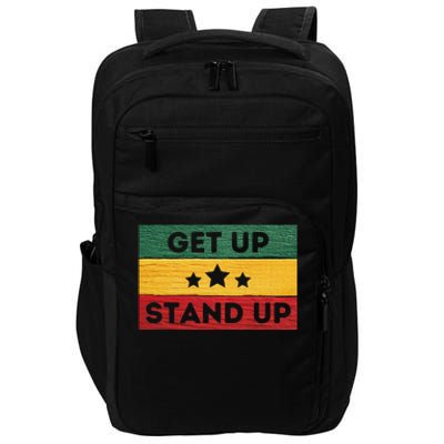 Get Up Stand Up Reggae Impact Tech Backpack