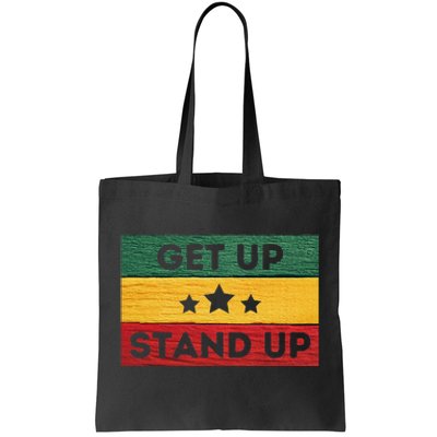 Get Up Stand Up Reggae Tote Bag