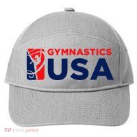 Gymnastics Usa Support The T.E.A.M. U.S.A Flag 7-Panel Snapback Hat
