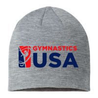 Gymnastics Usa Support The T.E.A.M. U.S.A Flag Sustainable Beanie