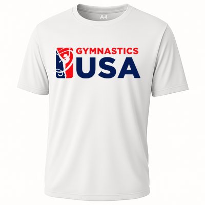 Gymnastics Usa Support The T.E.A.M. U.S.A Flag Performance Shirt