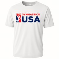 Gymnastics Usa Support The T.E.A.M. U.S.A Flag Performance Shirt