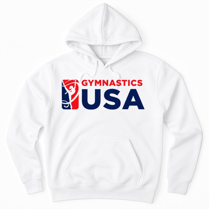 Gymnastics Usa Support The T.E.A.M. U.S.A Flag Hoodie