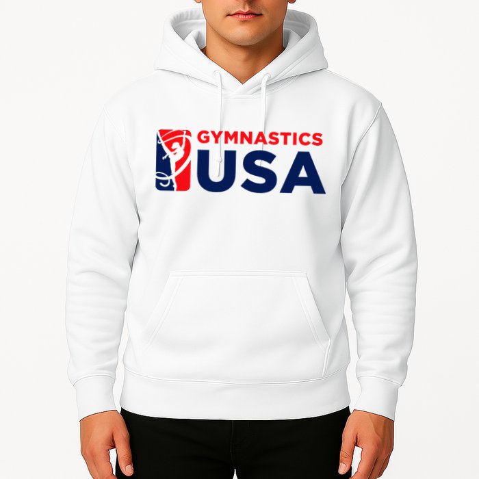 Gymnastics Usa Support The T.E.A.M. U.S.A Flag Hoodie