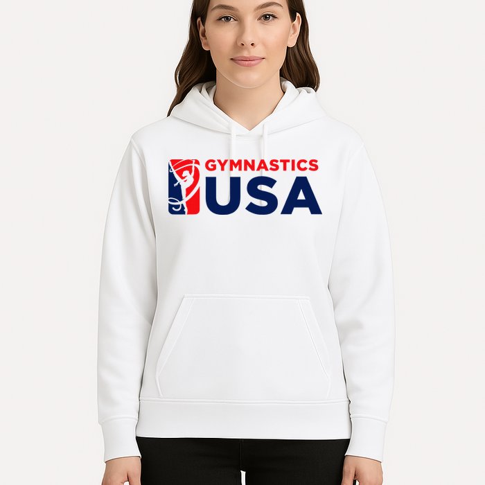 Gymnastics Usa Support The T.E.A.M. U.S.A Flag Hoodie