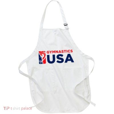 Gymnastics Usa Support The T.E.A.M. U.S.A Flag Apron