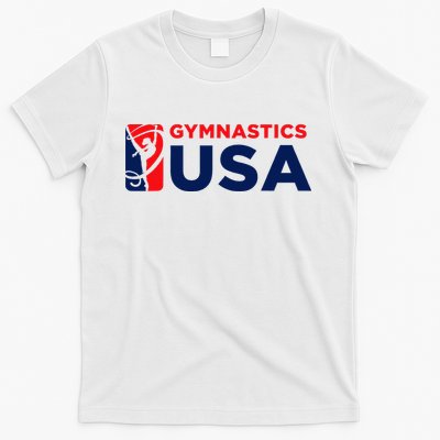 Gymnastics Usa Support The T.E.A.M. U.S.A Flag T-Shirt