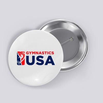 Gymnastics Usa Support The T.E.A.M. U.S.A Flag Button