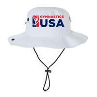 Gymnastics Usa Support The T.E.A.M. U.S.A Flag Bucket Hat