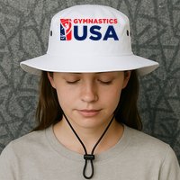 Gymnastics Usa Support The T.E.A.M. U.S.A Flag Bucket Hat