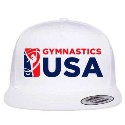Gymnastics Usa Support The T.E.A.M. U.S.A Flag Flatbill Hat