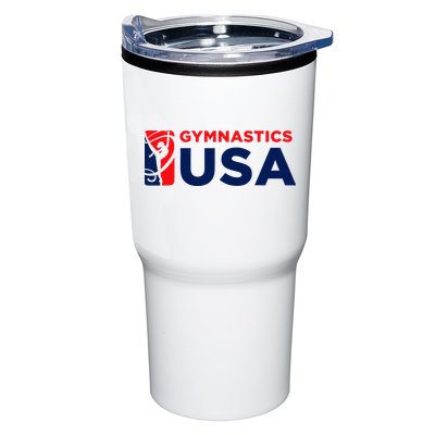 Gymnastics Usa Support The T.E.A.M. U.S.A Flag Tumbler