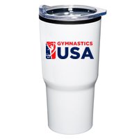 Gymnastics Usa Support The T.E.A.M. U.S.A Flag Tumbler