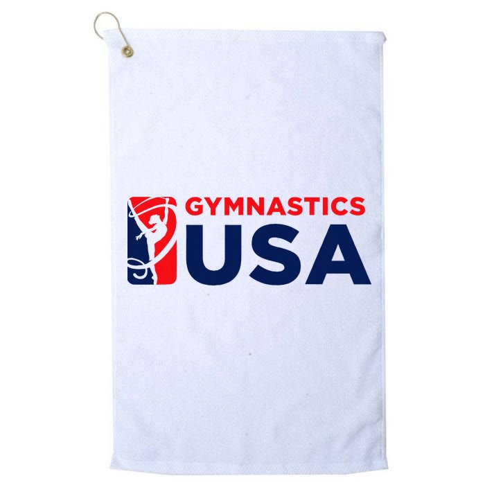 Gymnastics Usa Support The T.E.A.M. U.S.A Flag Golf Towel