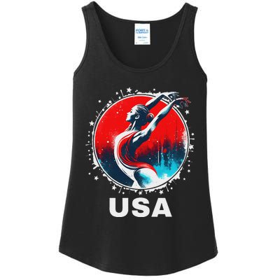 Gymnastics United States Gymnastics Team Apparel Gymnastics Ladies Essential Tank