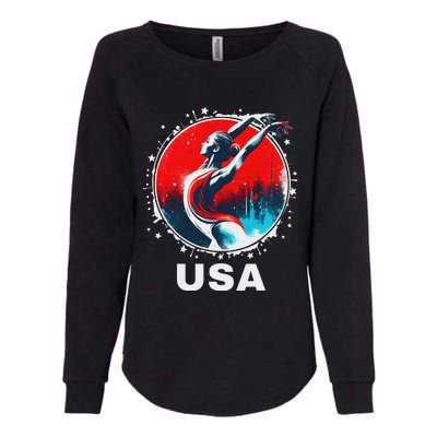 Gymnastics United States Gymnastics Team Apparel Gymnastics Womens California Wash Sweatshirt