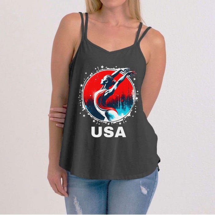 Gymnastics United States Gymnastics Team Apparel Gymnastics Women's Strappy Tank