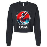 Gymnastics United States Gymnastics Team Apparel Gymnastics Cropped Pullover Crew