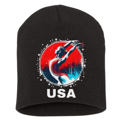 Gymnastics United States Gymnastics Team Apparel Gymnastics Short Acrylic Beanie