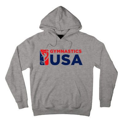 Gymnastics Usa Support The T.E.A.M. U.S.A Flag Tall Hoodie