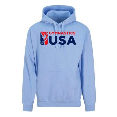 Gymnastics Usa Support The T.E.A.M. U.S.A Flag Unisex Surf Hoodie