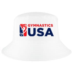 Gymnastics Usa Support The T.E.A.M. U.S.A Flag Cool Comfort Performance Bucket Hat