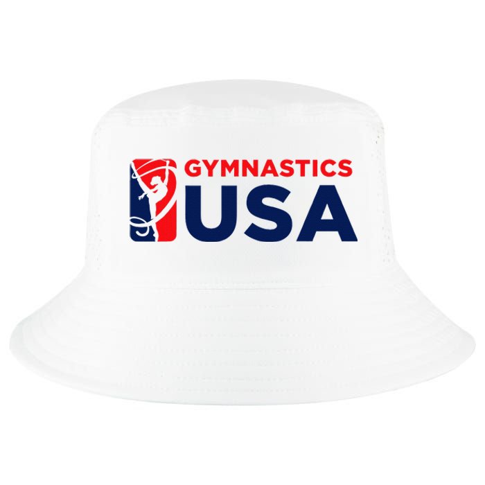 Gymnastics Usa Support The T.E.A.M. U.S.A Flag Cool Comfort Performance Bucket Hat