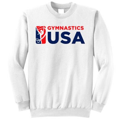 Gymnastics Usa Support The T.E.A.M. U.S.A Flag Sweatshirt