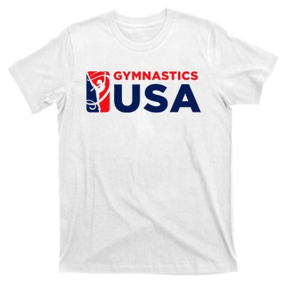 Gymnastics Usa Support The T.E.A.M. U.S.A Flag T-Shirt