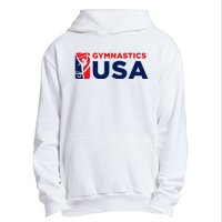 Gymnastics Usa Support The T.E.A.M. U.S.A Flag Urban Pullover Hoodie