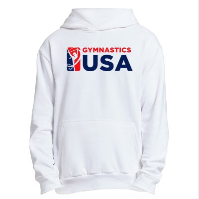 Gymnastics Usa Support The T.E.A.M. U.S.A Flag Urban Pullover Hoodie