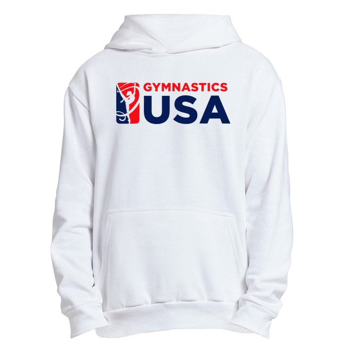 Gymnastics Usa Support The T.E.A.M. U.S.A Flag Urban Pullover Hoodie