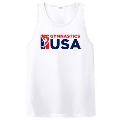 Gymnastics Usa Support The T.E.A.M. U.S.A Flag PosiCharge Competitor Tank