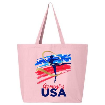 Gymnastics USA Support the Team USA Flag 25L Jumbo Tote