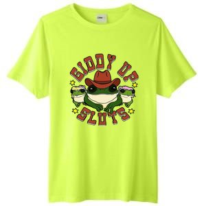 Giddy Up Sluts Frog Funny Tall Fusion ChromaSoft Performance T-Shirt