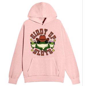 Giddy Up Sluts Frog Funny Urban Pullover Hoodie