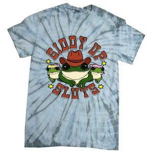 Giddy Up Sluts Frog Funny Tie-Dye T-Shirt