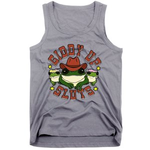 Giddy Up Sluts Frog Funny Tank Top