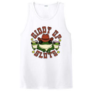 Giddy Up Sluts Frog Funny PosiCharge Competitor Tank