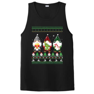 Gnome Ugly Sweater Funny Christmas Family Pajamas Gnomes PosiCharge Competitor Tank