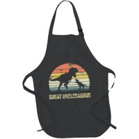 Great Unclesaurus T Rex Dinosaur Great Uncle Saurus Apron