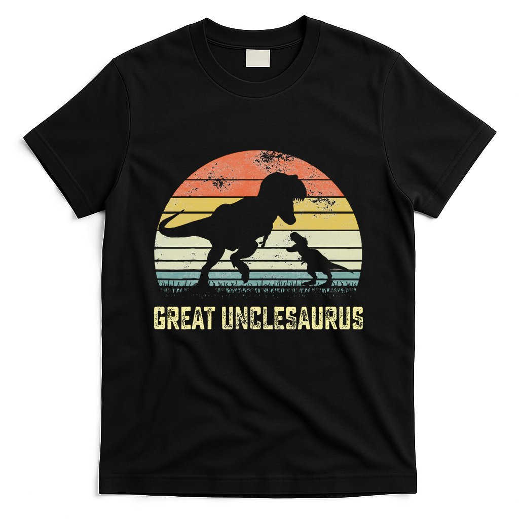 Great Unclesaurus T Rex Dinosaur Great Uncle Saurus T-Shirt