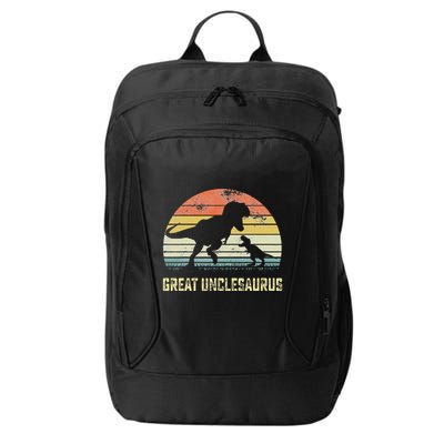 Great Unclesaurus T Rex Dinosaur Great Uncle Saurus City Backpack