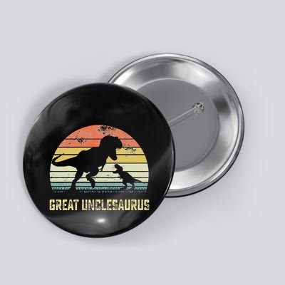 Great Unclesaurus T Rex Dinosaur Great Uncle Saurus Button