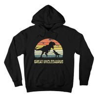 Great Unclesaurus T Rex Dinosaur Great Uncle Saurus Tall Hoodie