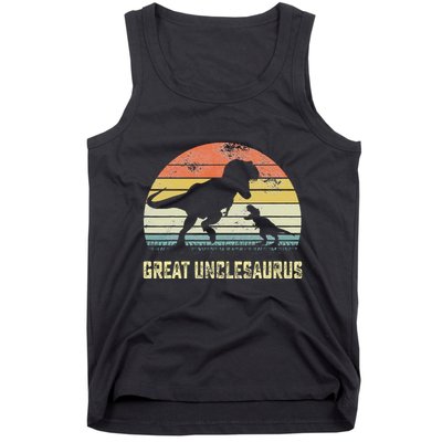 Great Unclesaurus T Rex Dinosaur Great Uncle Saurus Tank Top