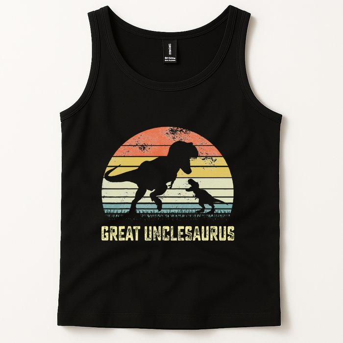Great Unclesaurus T Rex Dinosaur Great Uncle Saurus Tank Top