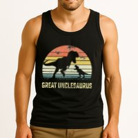 Great Unclesaurus T Rex Dinosaur Great Uncle Saurus Tank Top