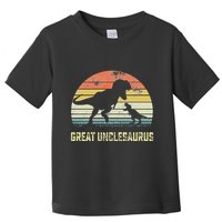 Great Unclesaurus T Rex Dinosaur Great Uncle Saurus Toddler T-Shirt