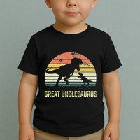 Great Unclesaurus T Rex Dinosaur Great Uncle Saurus Toddler T-Shirt